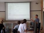 Zdjęcie ze szkolenia programowania w języku VHDL prowadzonego na jednej z polskich uczelni