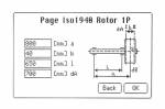 Ustawienia parametrów wirnika 1P podczas wyważania z ISO1940.