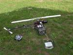 Wyważanie wirnika modelu latającego śmigłowca za pomocą wyważarki VibroDAQ portable